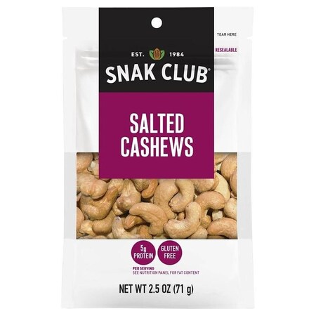 CSU29330 Salted Cashews, 25 Oz